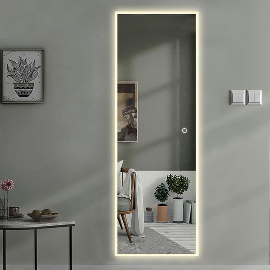 LED Backlit Rectangular Full-length Mirror - AFS