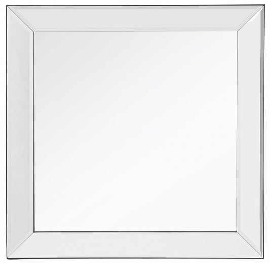 Square Wall Mounted Clear Mirror - AFS