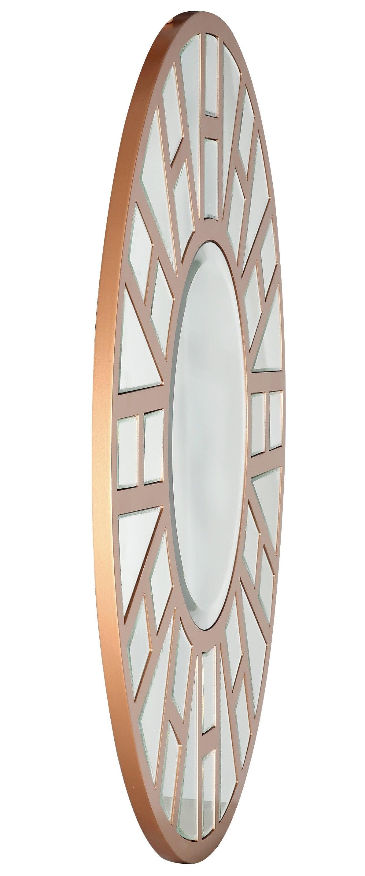 Gold Geometric Mirror - AFS