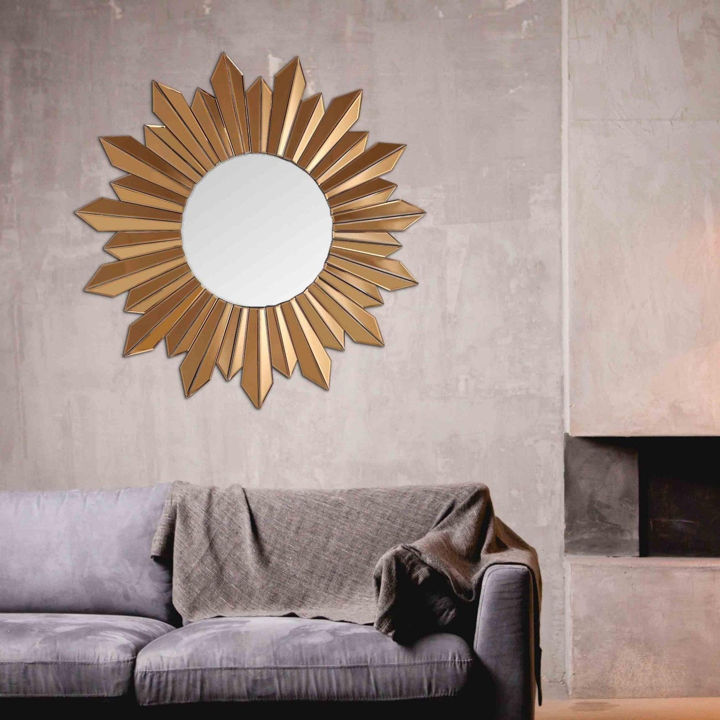 Golden Sun Accent Mirror - AFS