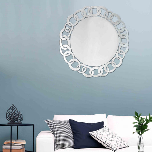 Silver Linked Mirror - AFS