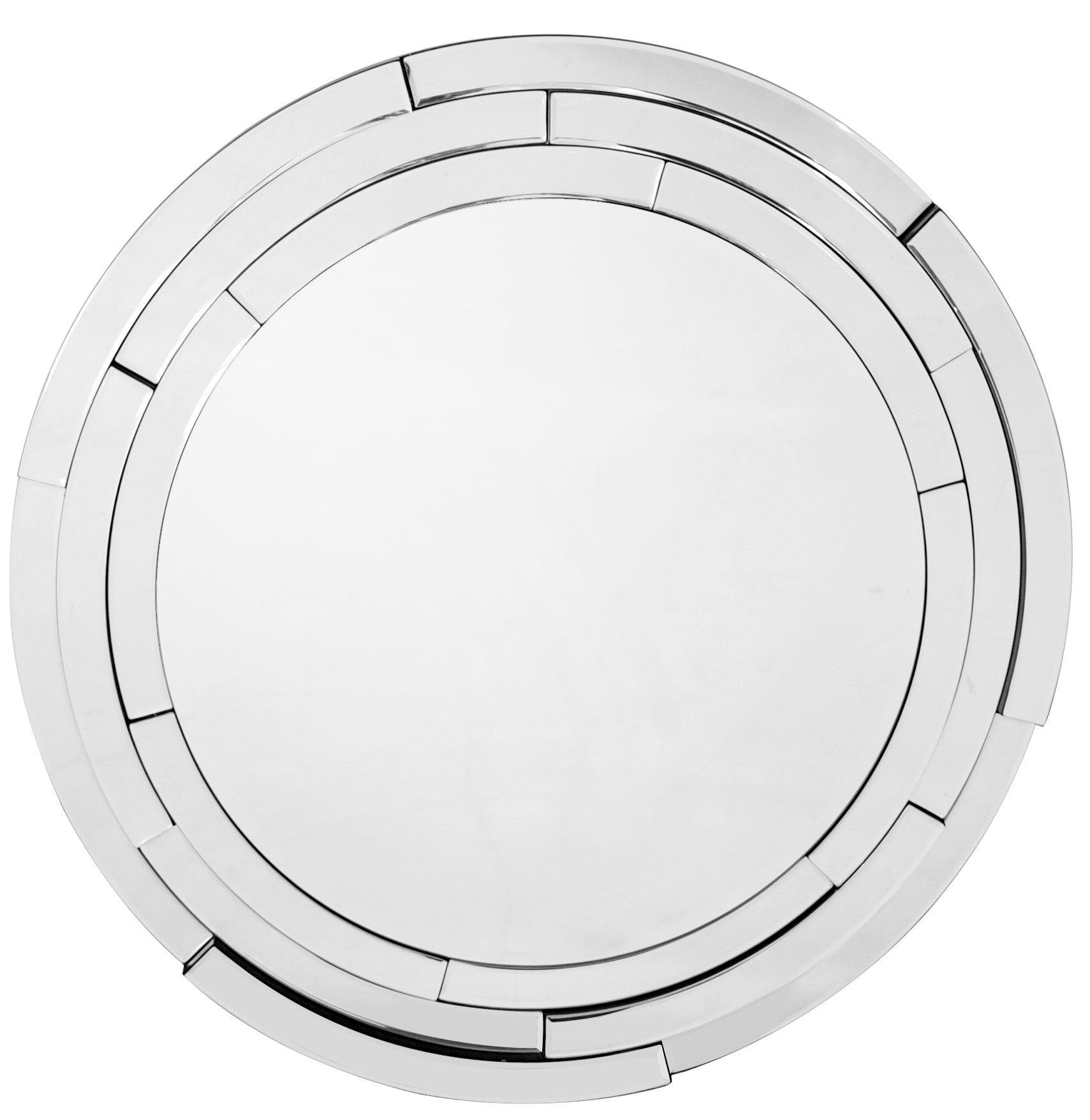 Silver 3D Framed Mirror - AFS