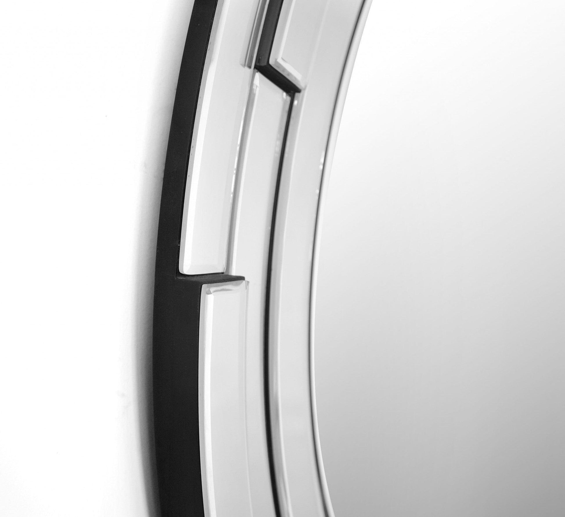 Silver 3D Framed Mirror - AFS