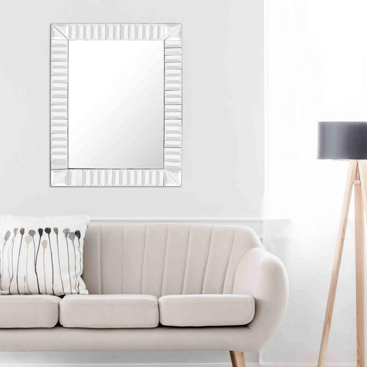 Contemporary Wave Wall Mirror - AFS