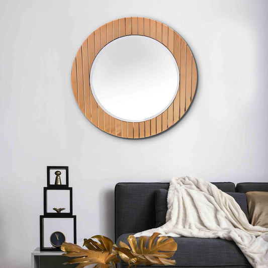 Yukon Gold Striped Mirror - AFS