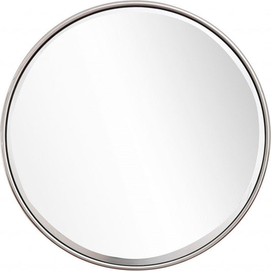 Silver Full Moon Wall Mirror - AFS