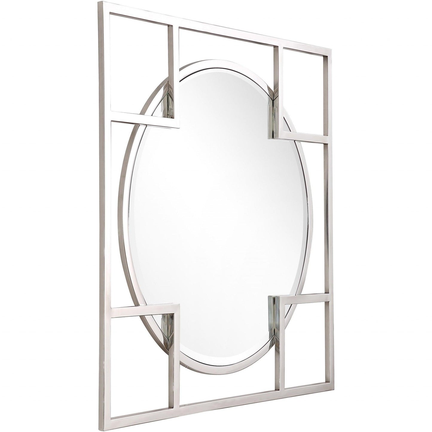 X Shaped Beveled Edge Mirror - AFS