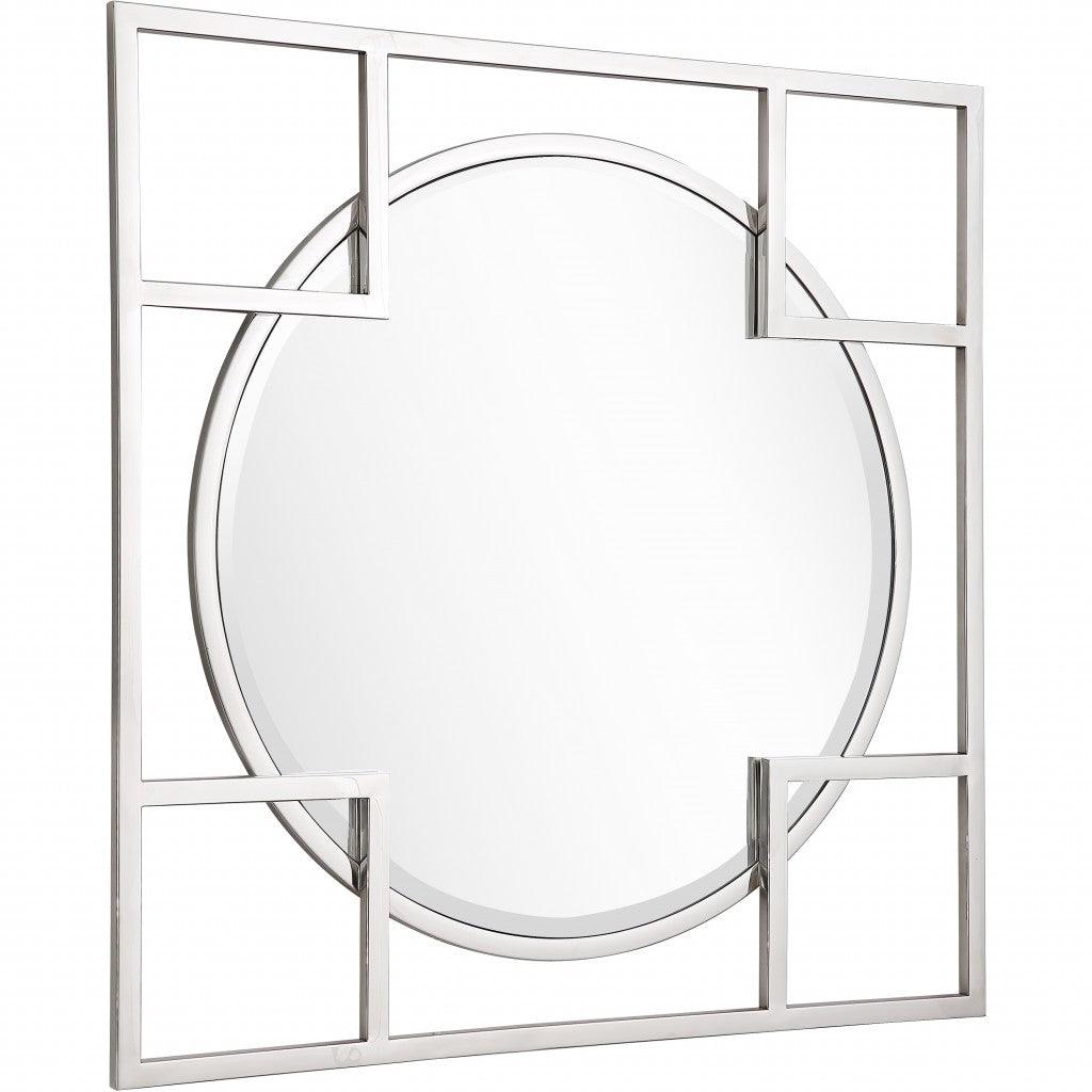 X Shaped Beveled Edge Mirror - AFS