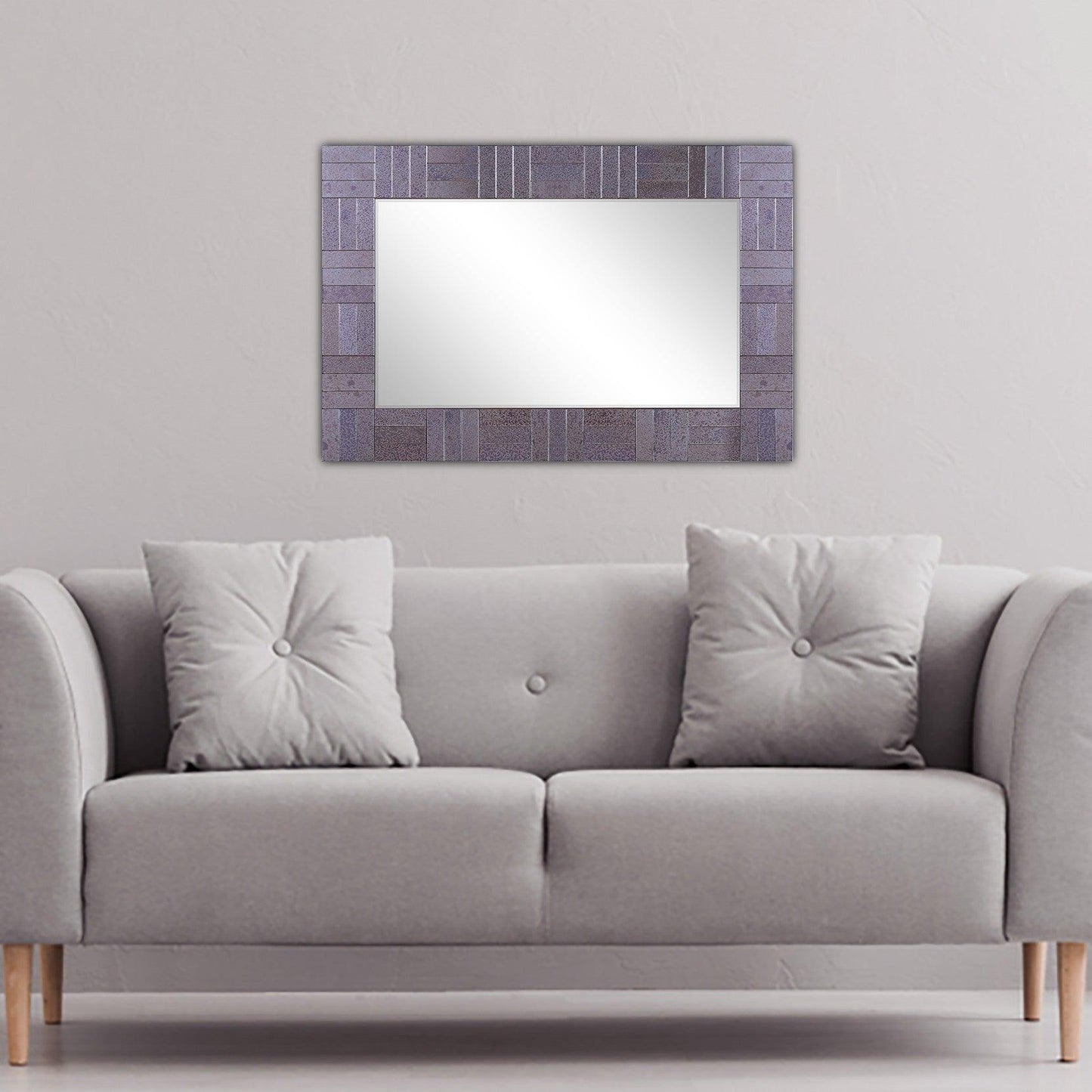 Grey Rectangular Mirror - AFS