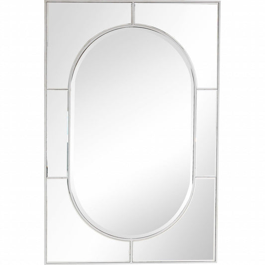 Silver Glass Wall Mirror - AFS