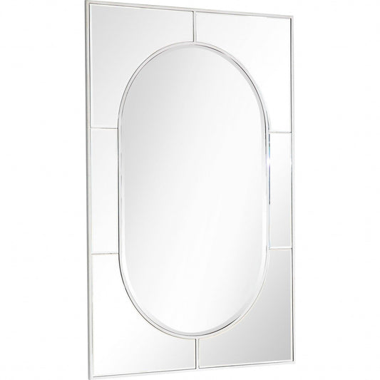 Silver Glass Wall Mirror - AFS