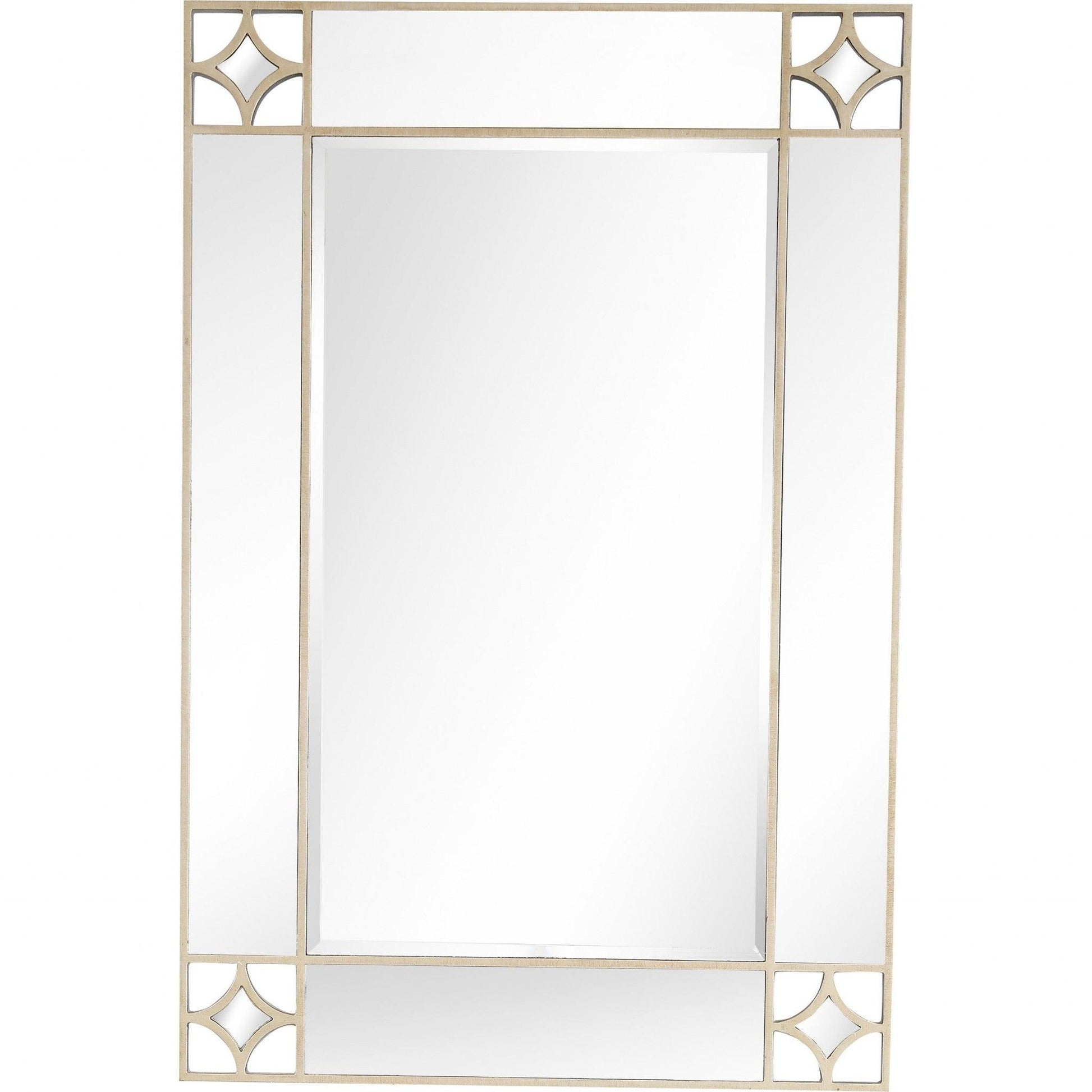 Champagne Finish Wall Mirror - AFS