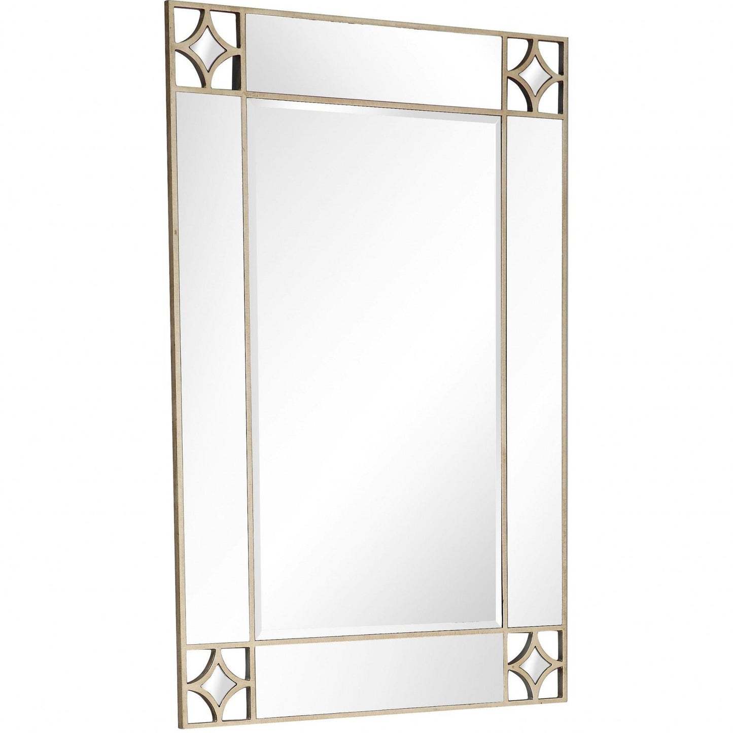 Champagne Finish Wall Mirror - AFS