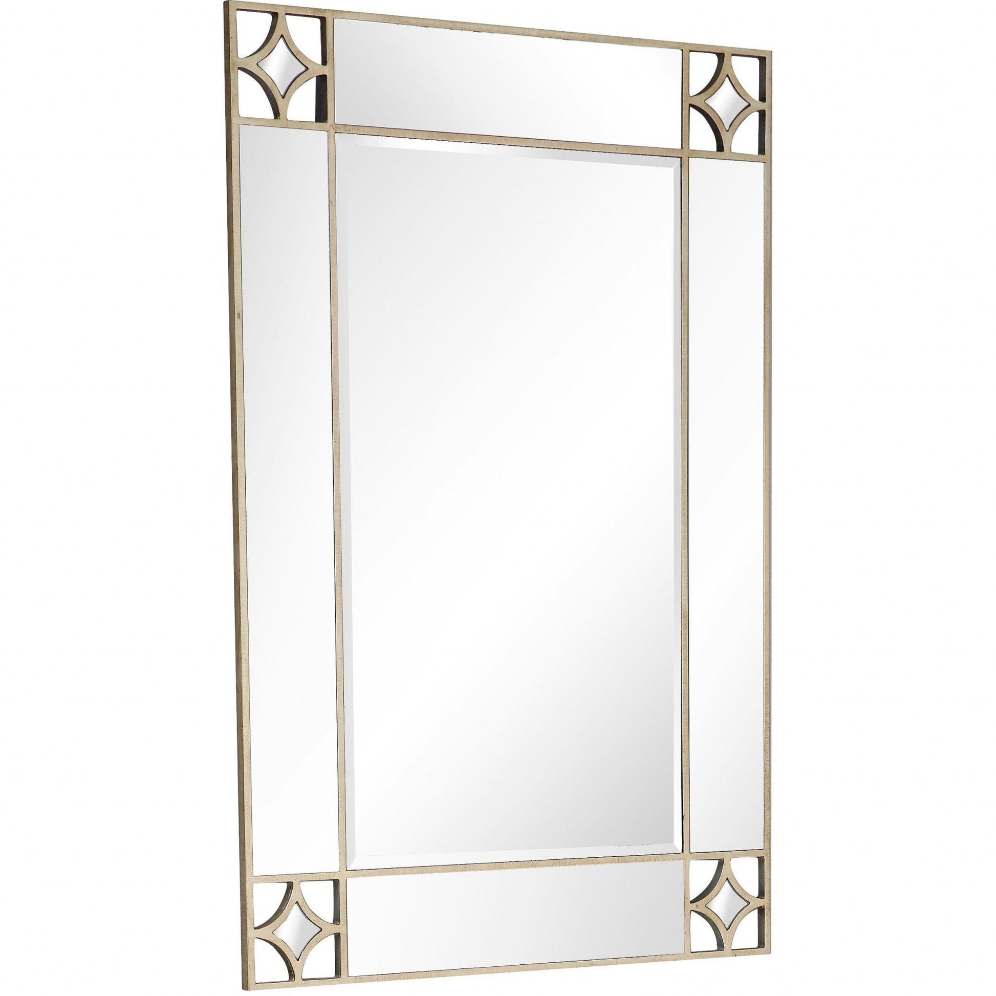 Champagne Finish Wall Mirror - AFS