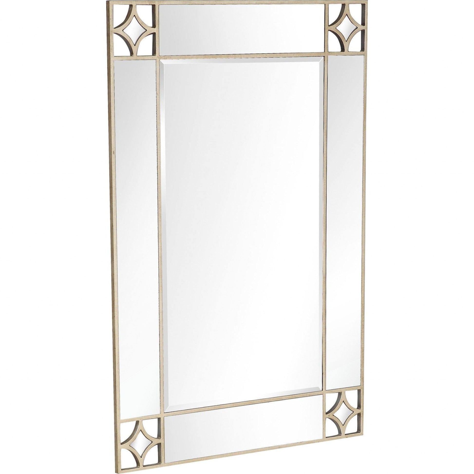 Champagne Finish Wall Mirror - AFS