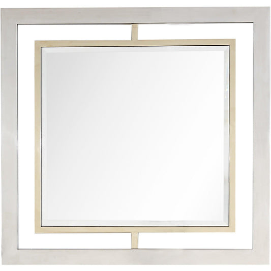 Antiqued Gold Finish Mirror - AFS