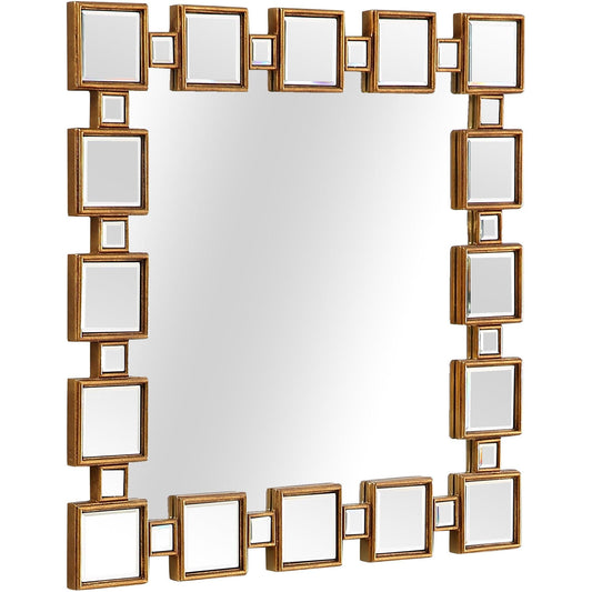 Sqaure Reflective Wall Mirror - AFS