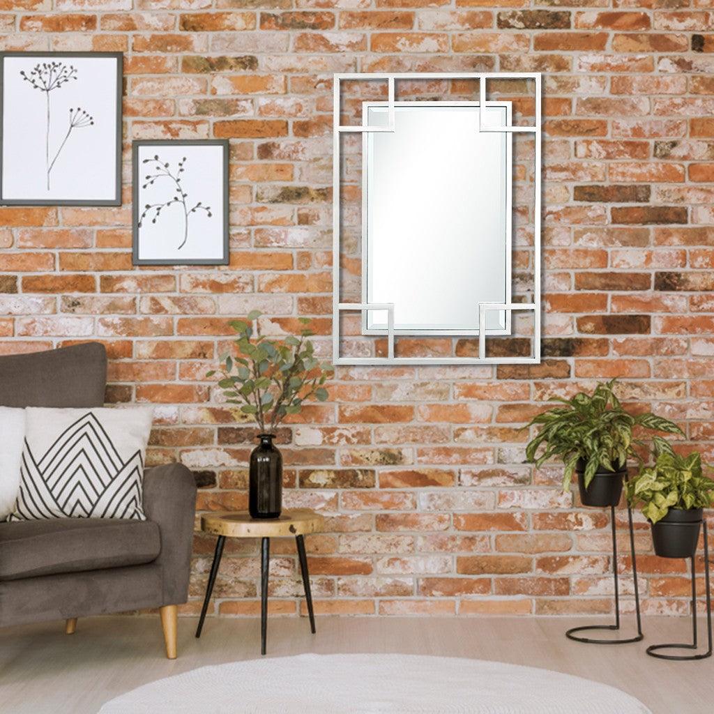 X Shaped Rectangular Mirror - AFS