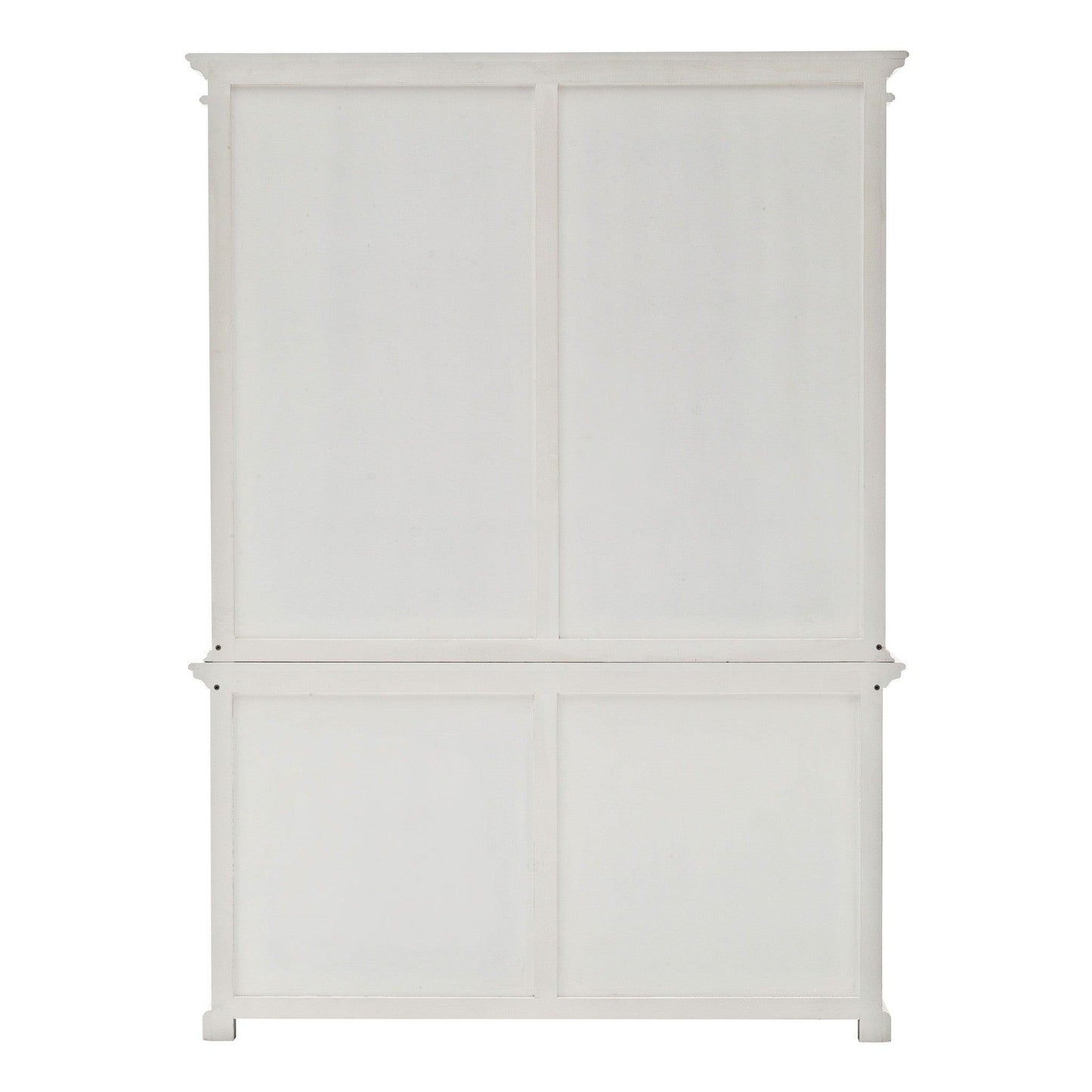 Classic White Hutch Bookcase Unit - AFS