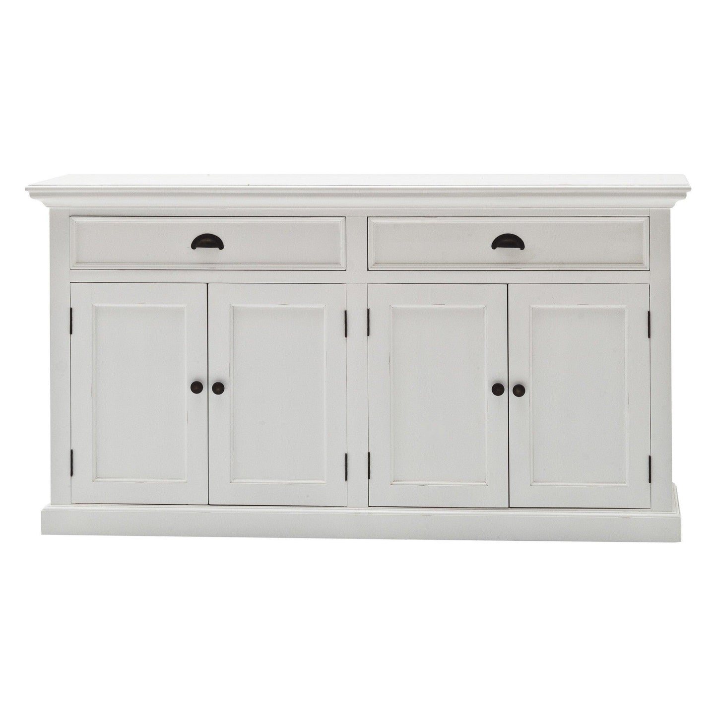 Classic White Hutch Bookcase Unit - AFS