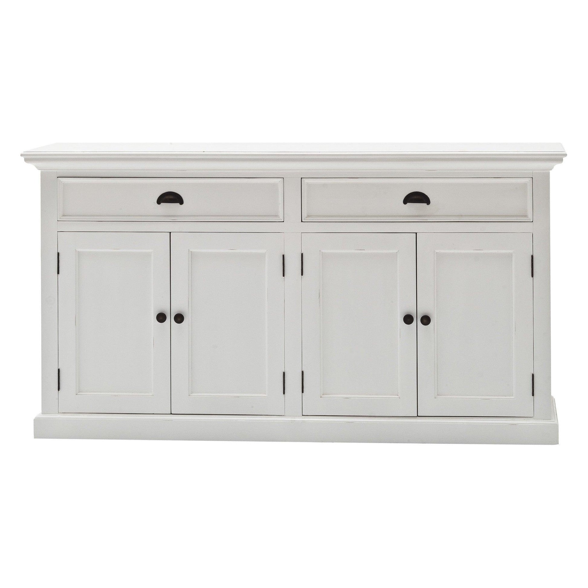 Classic White Hutch Bookcase Unit - AFS