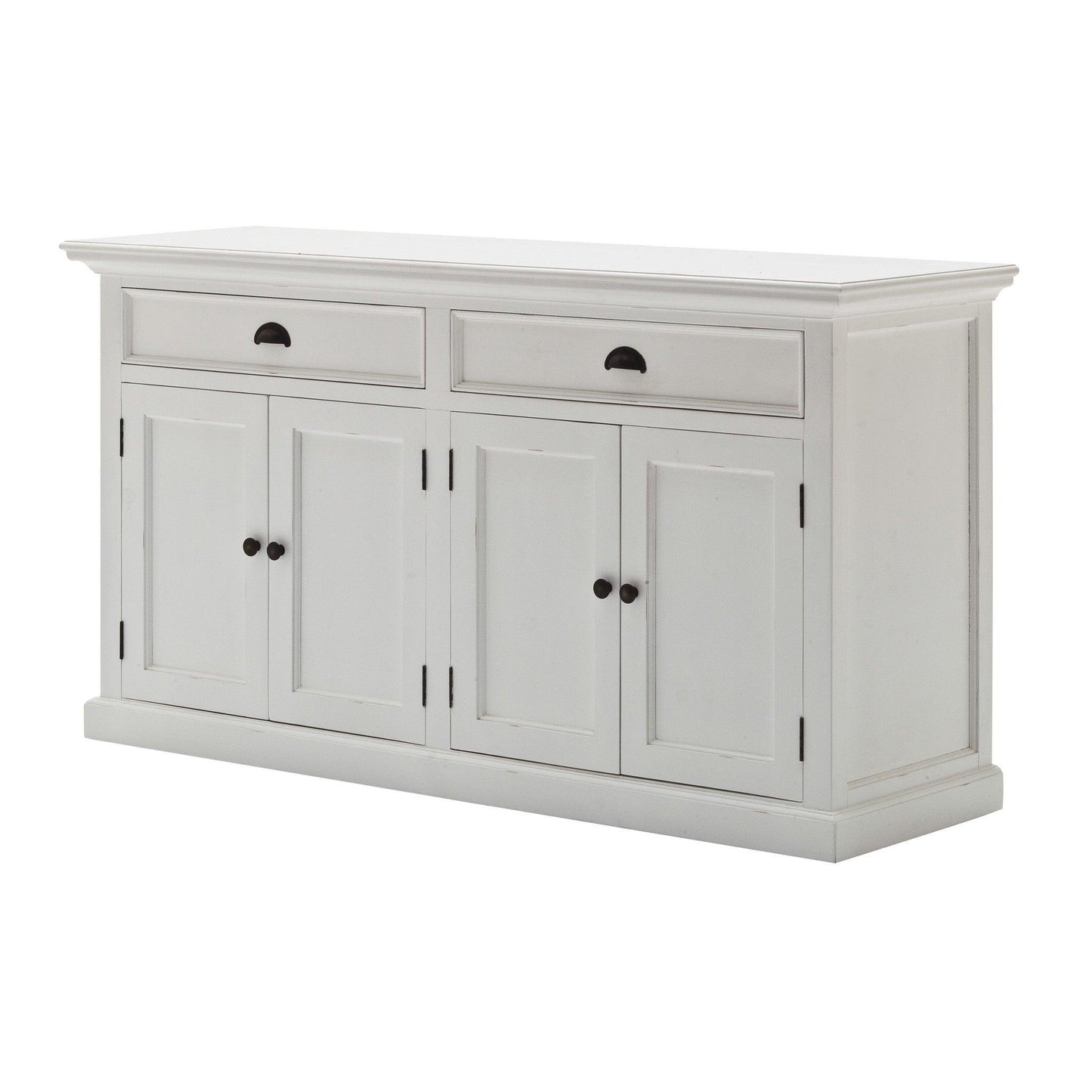 Classic White Hutch Bookcase Unit - AFS