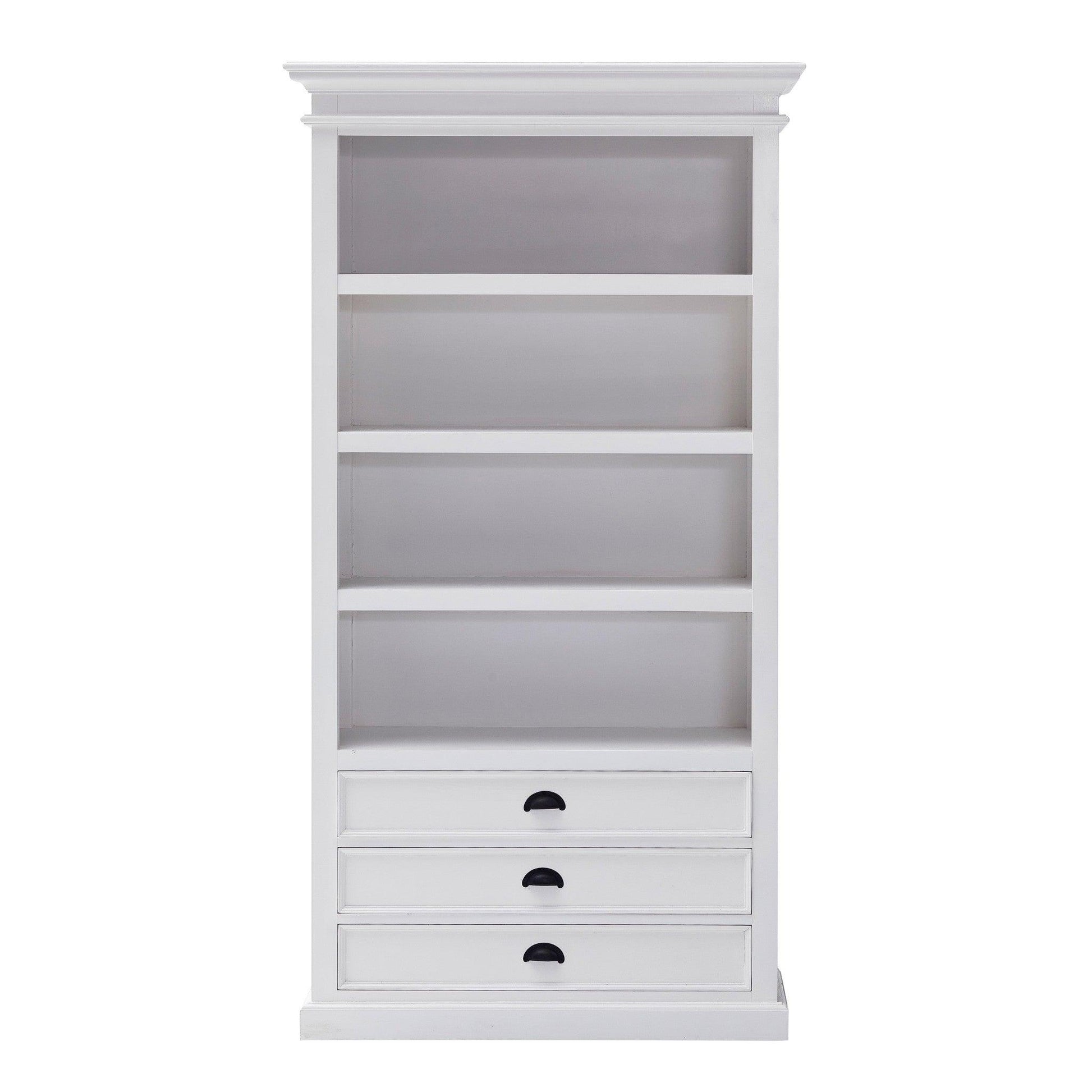 Classic White Bookcase - AFS