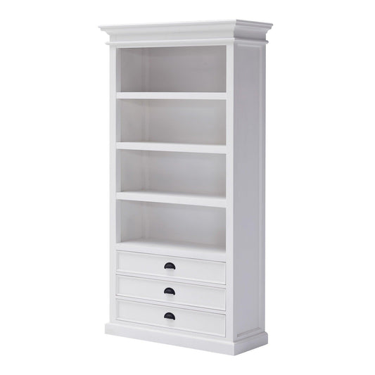 Classic White Bookcase - AFS