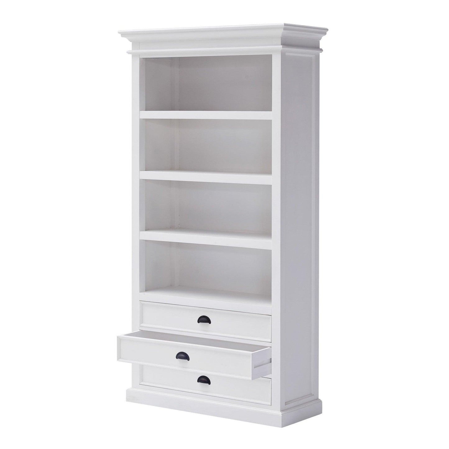 Classic White Bookcase - AFS