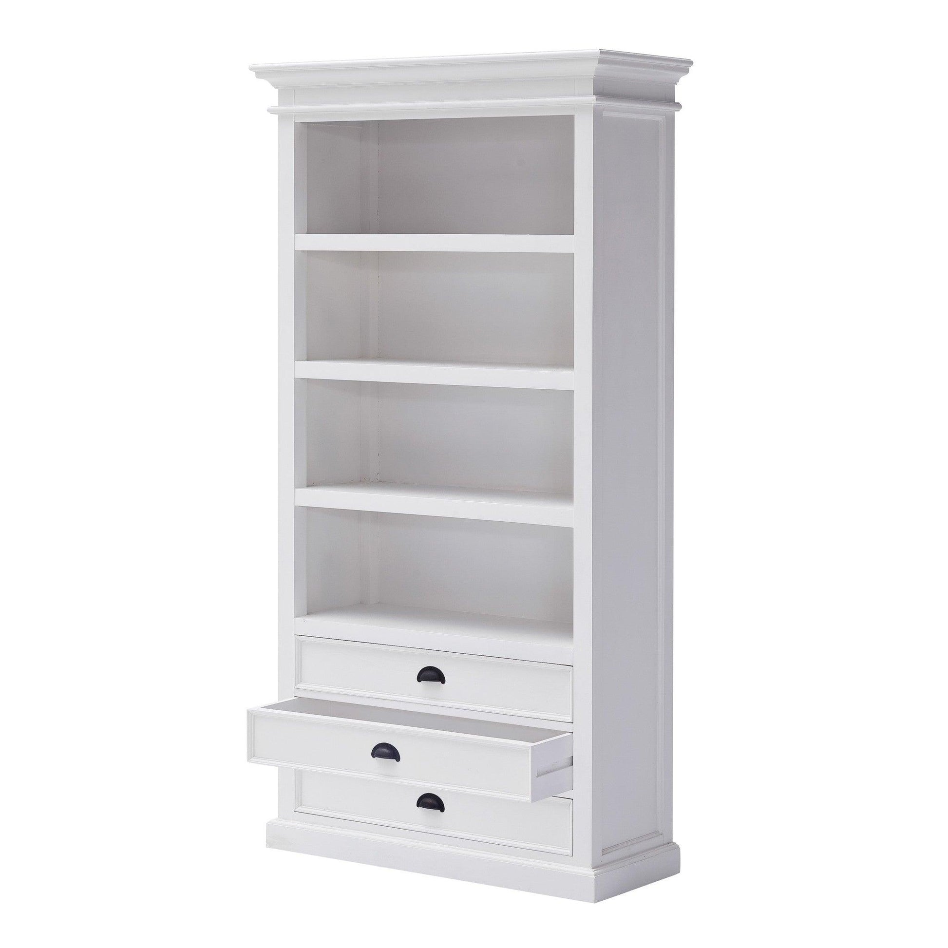 Classic White Bookcase - AFS