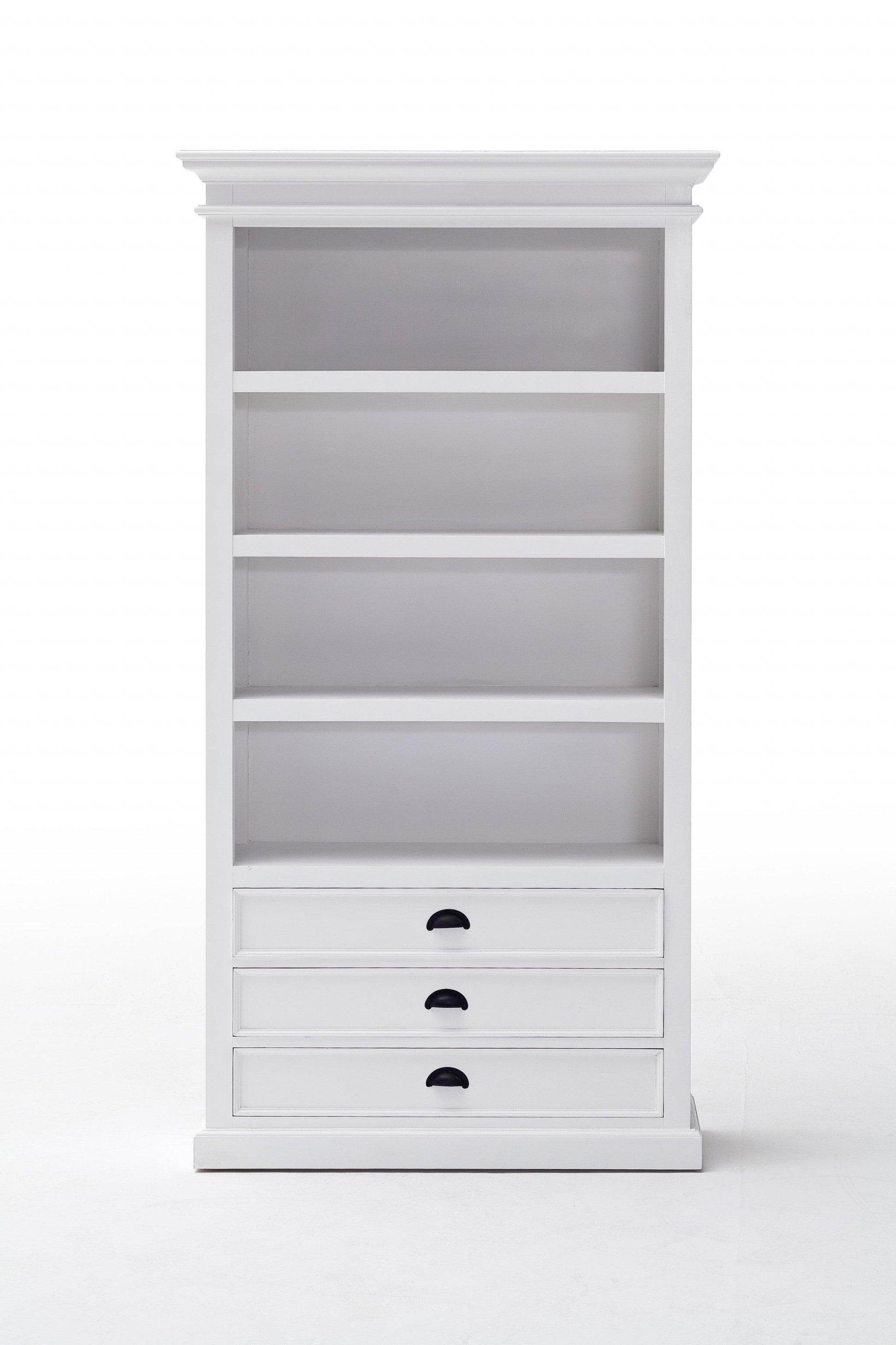 Classic White Bookcase - AFS