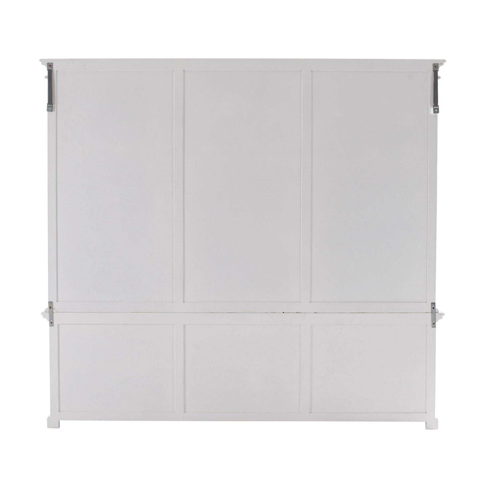 Classic White Triple-Bay Hutch Unit - AFS