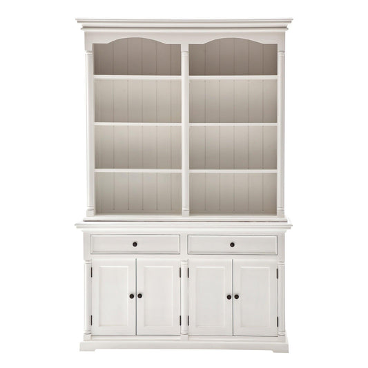 Classic White Hutch Cabinet - AFS