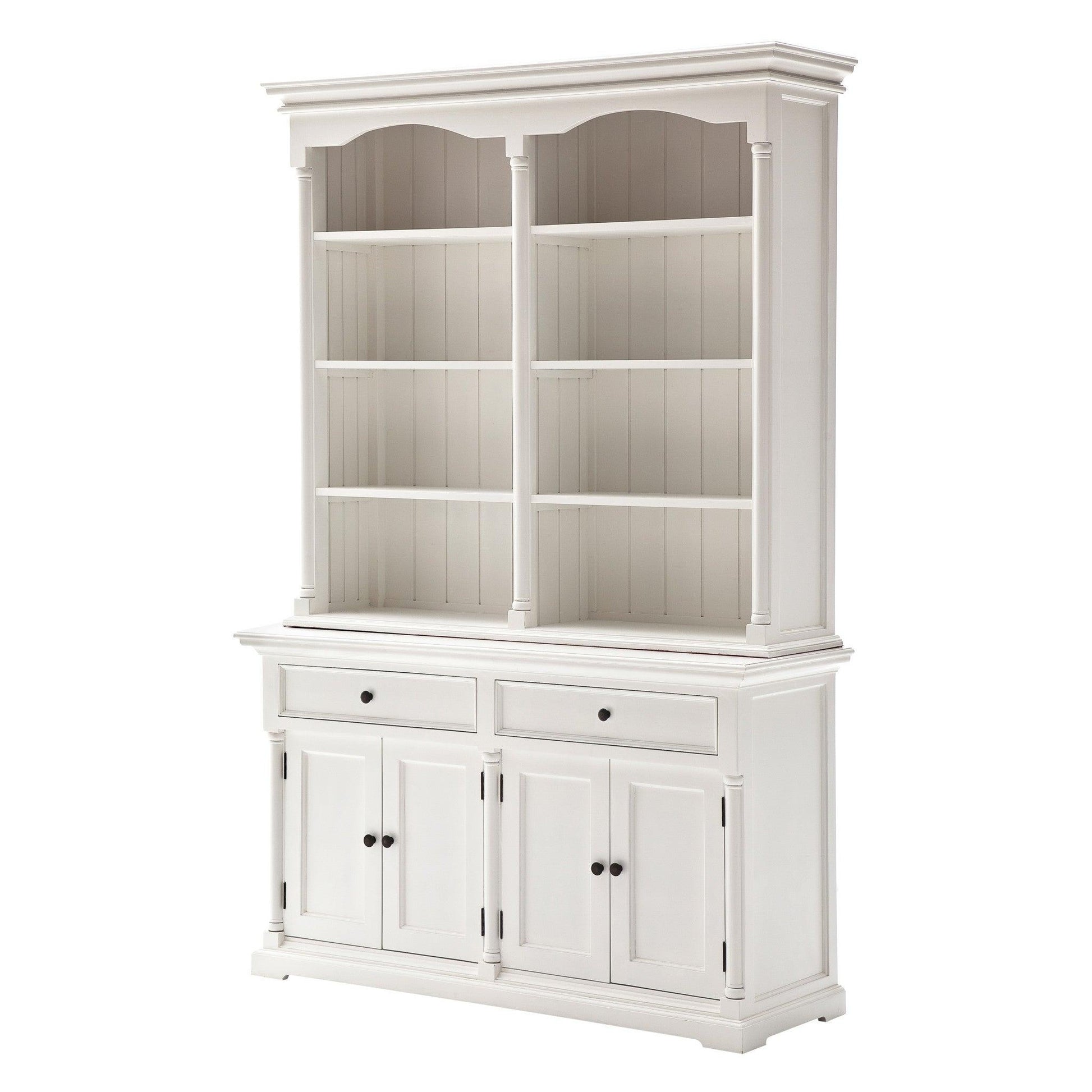 Classic White Hutch Cabinet - AFS