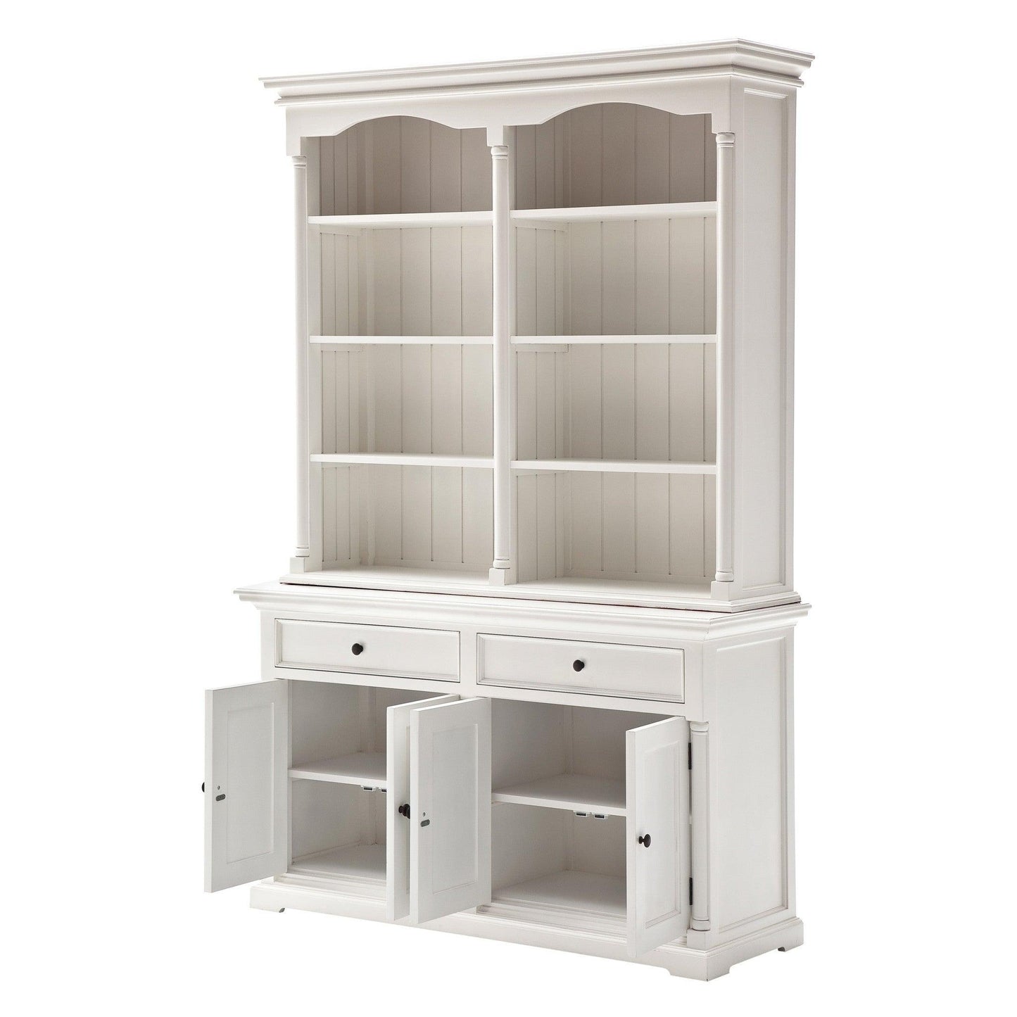 Classic White Hutch Cabinet - AFS