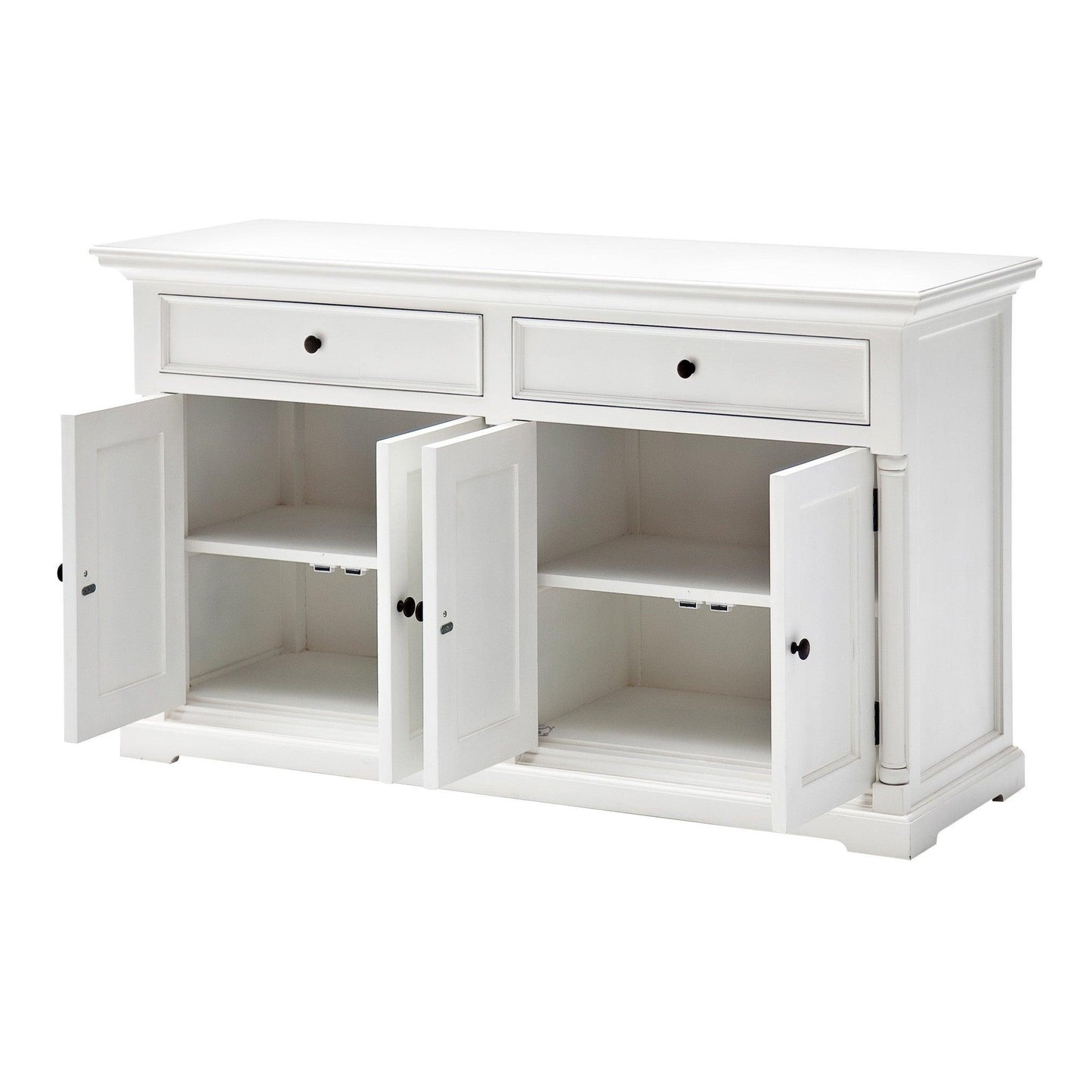 Classic White Hutch Cabinet - AFS