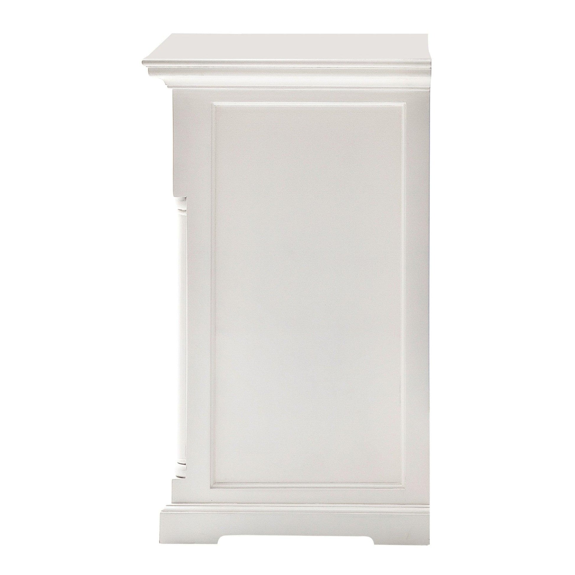 Classic White Hutch Cabinet - AFS