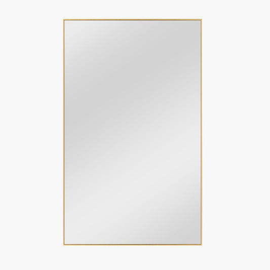 Minimal Metal Framed Bathroom Vanity Mirror - AFS