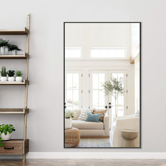 Minimal Black Bathroom Vanity Mirror - AFS