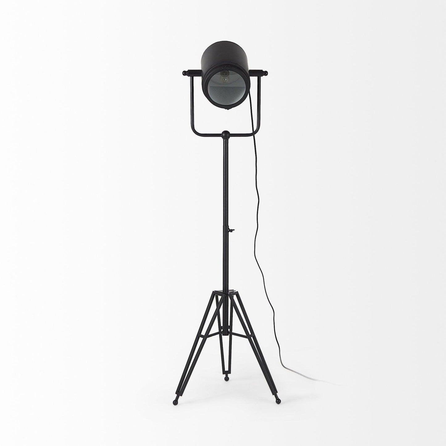 61" Black Movie Set Floor Lamp - AFS