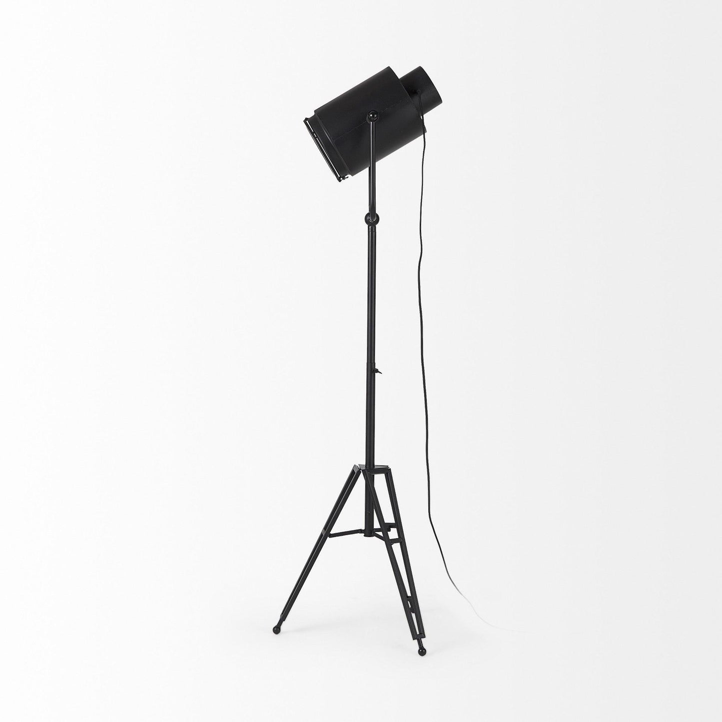 61" Black Movie Set Floor Lamp - AFS