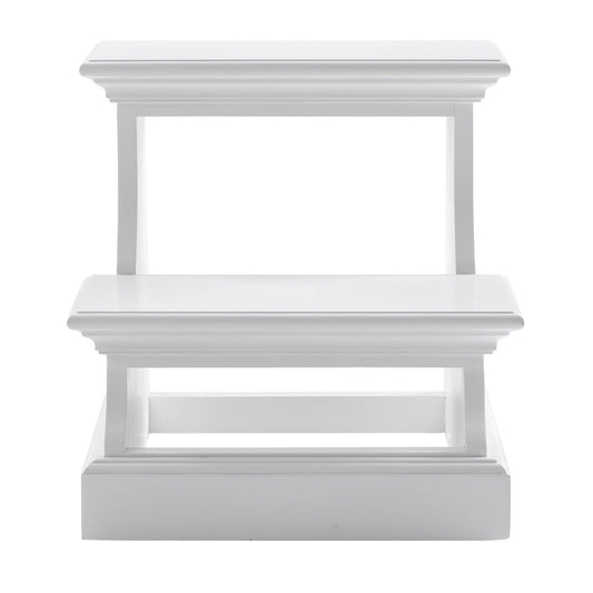 Classic White Bed Step - AFS