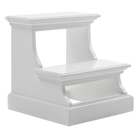 Classic White Bed Step - AFS