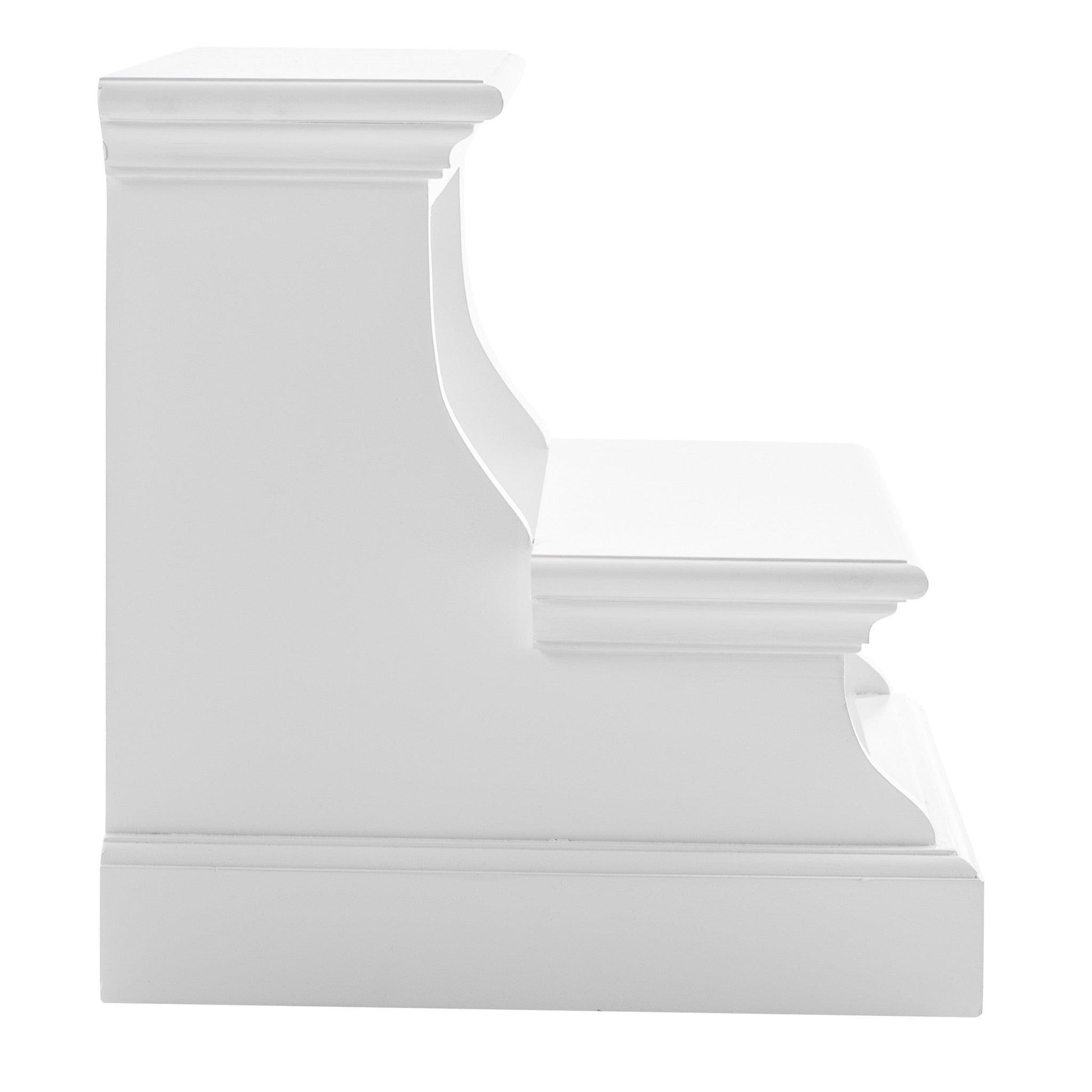 Classic White Bed Step - AFS