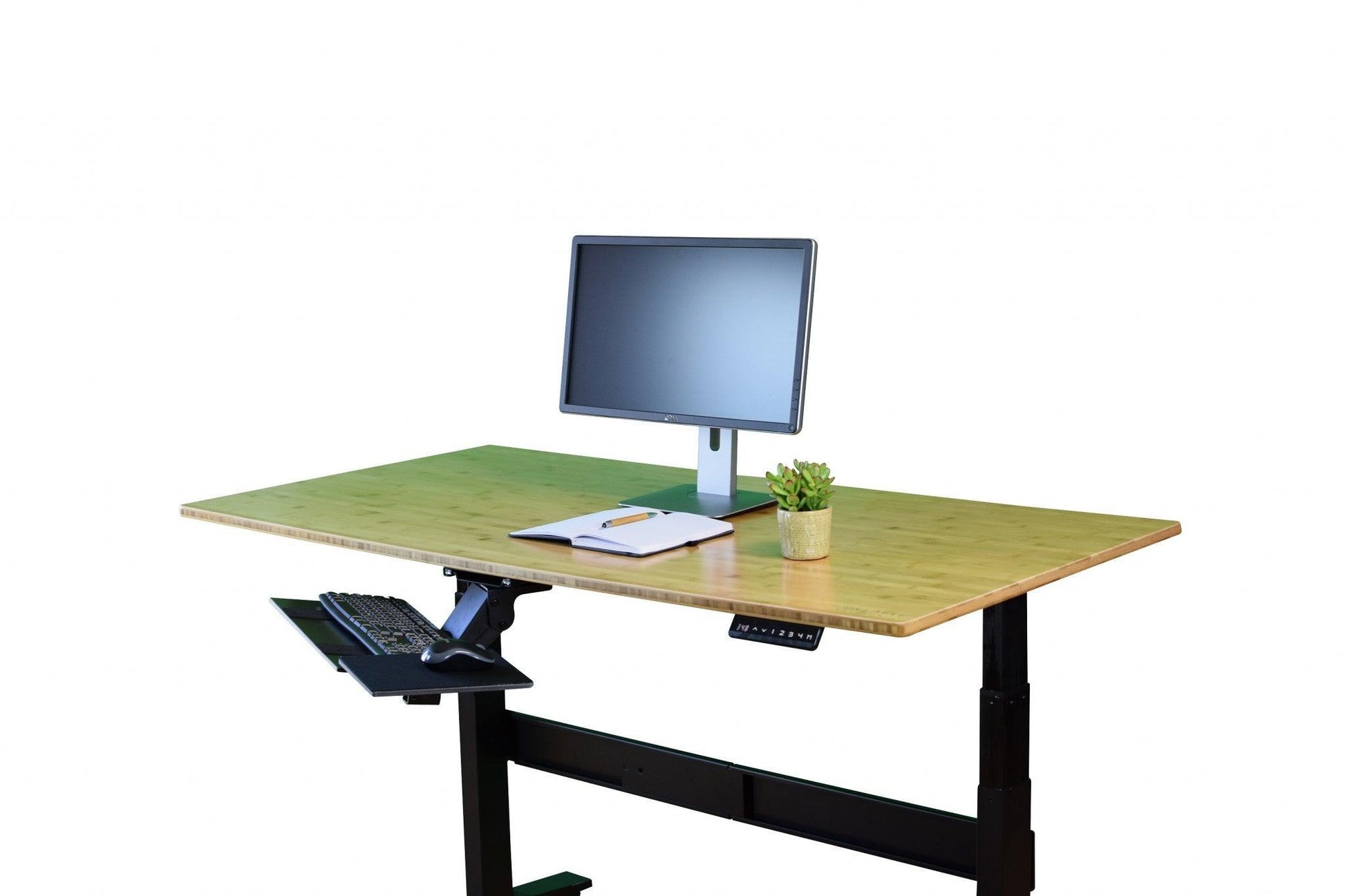 Black Ergonomic Under Desk Pull Out Keyboard Tray - AFS