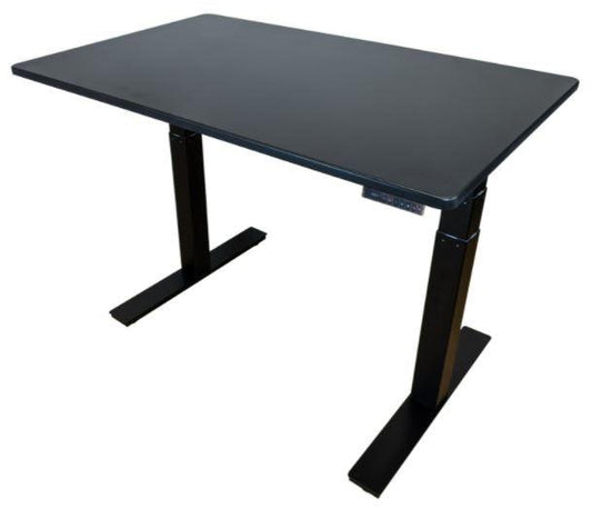 Premier Black Dual Motor Electric Office Adjustable Standing Desk - AFS