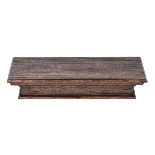 23" Black Wash Floating Wall Shelf - AFS