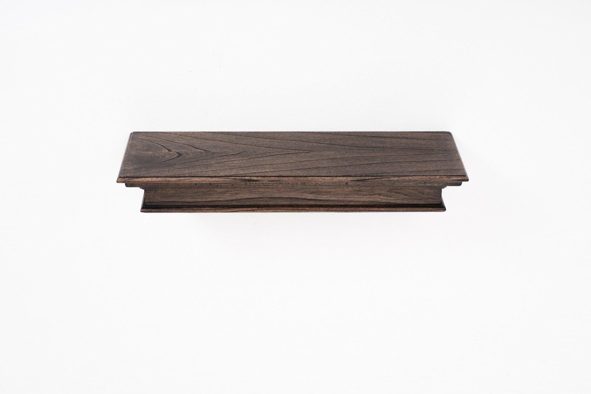 32" Black Wash Floating Wall Shelf - AFS