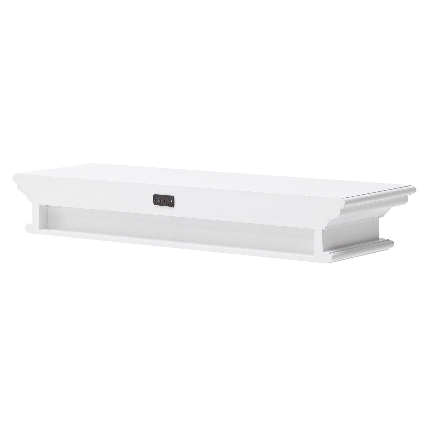 32" Classic White Floating Wall Shelf - AFS