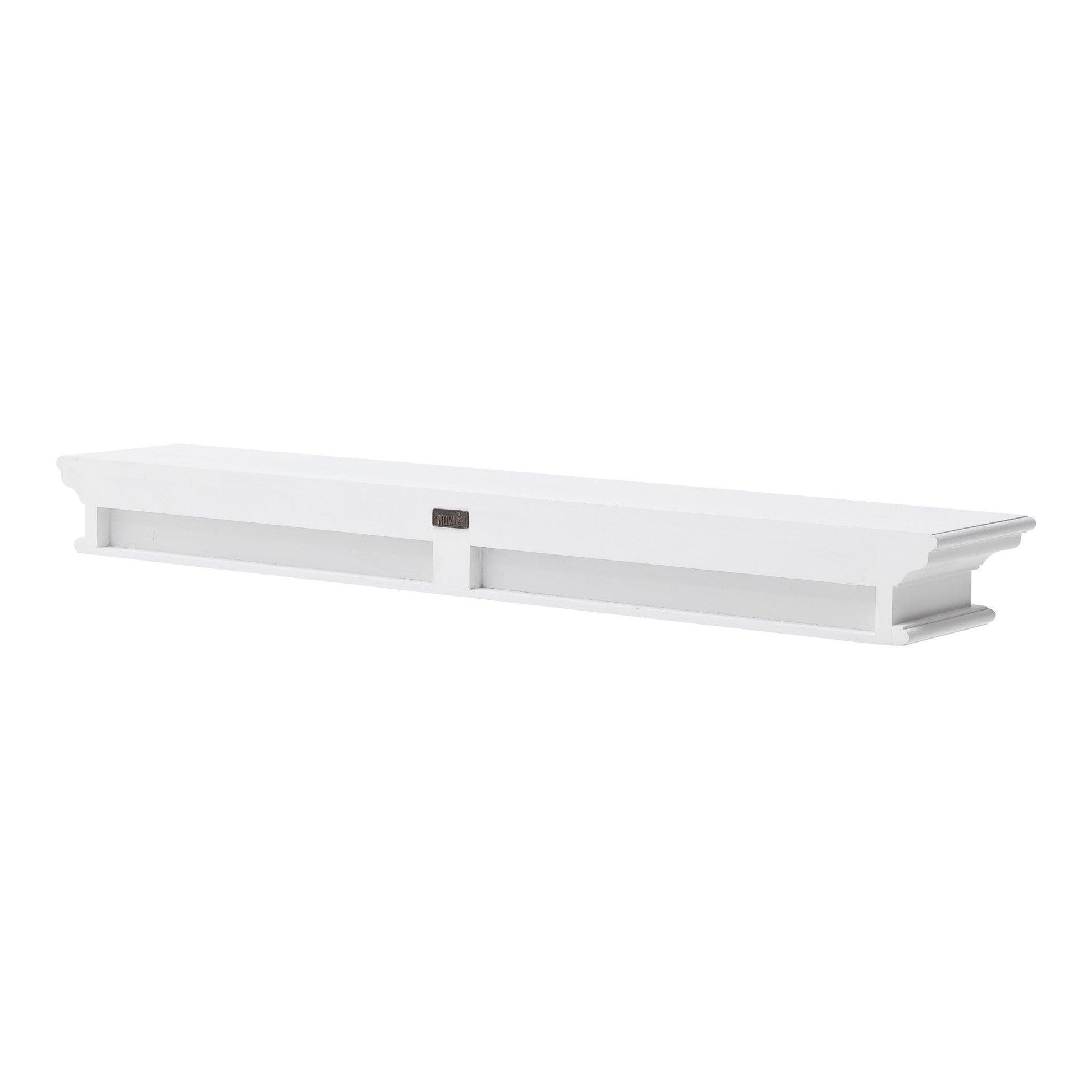 47" Classic White XL Floating Wall Shelf - AFS